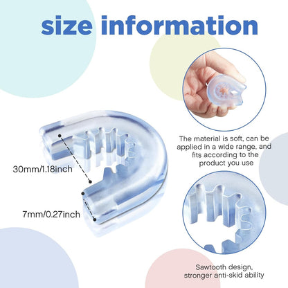 6 Pcs Bathroom Shower Caddy Connectors, Suction Cup Holders2