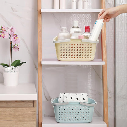 4 Pack Shower Caddy Basket, Portable Storage Basket with Handle6