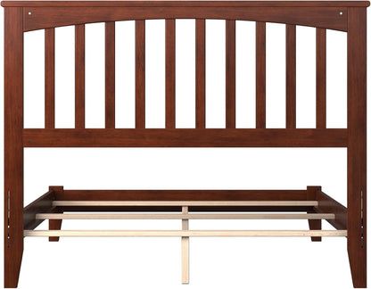 , Mission Full Foundation Bed, Walnut7