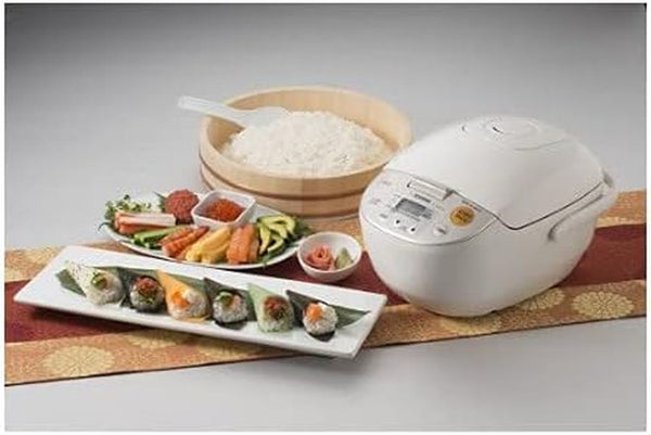 Zojirushi Nl AAC10 Micom Rice Cooker and Warmer, 5.5 Cup, 1.0 L | LCD Controls, Steam, Quick-Cook and Delay Settings2