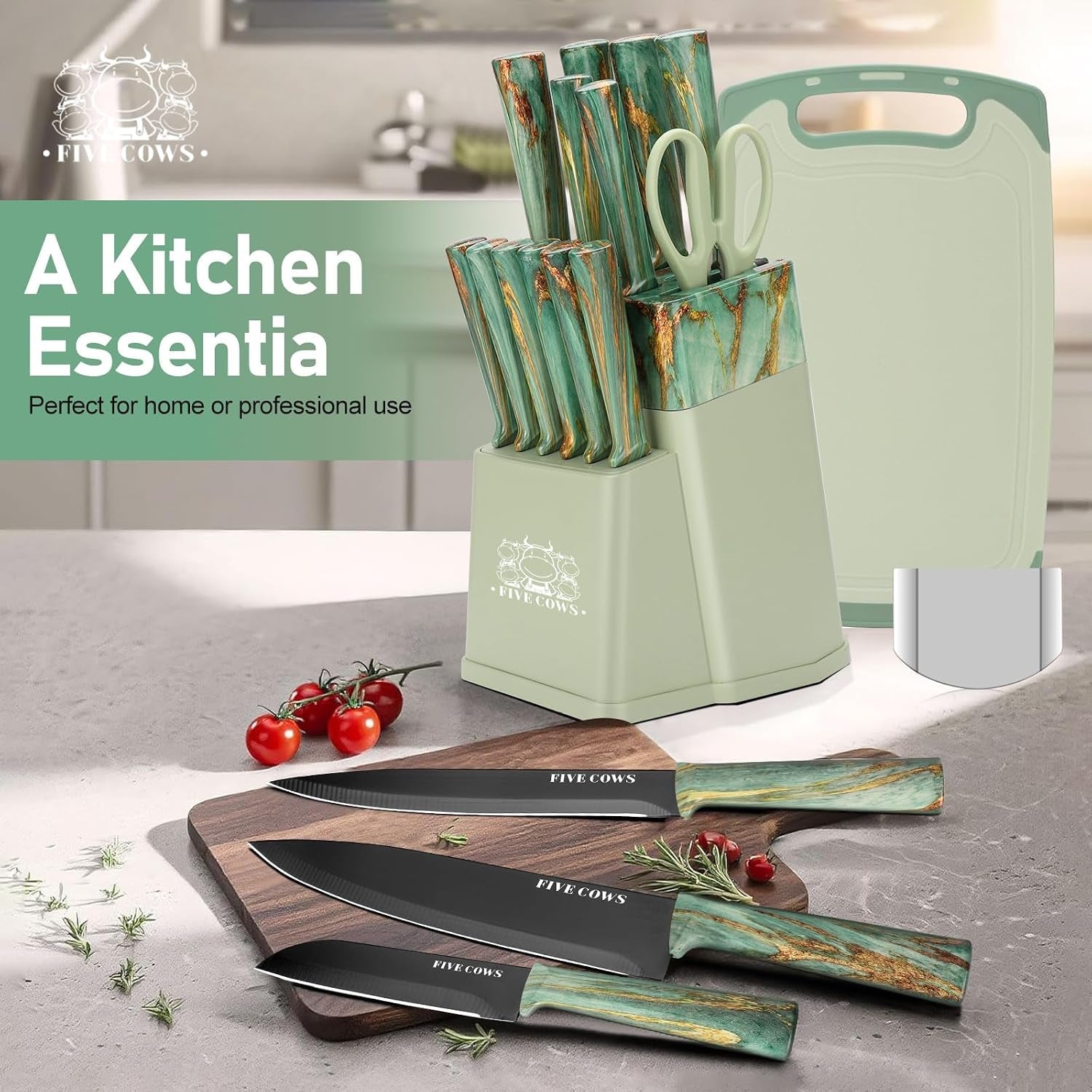 16-piece-kitchen-knife-block-set-with-cutting-board-german-stainless-steel-knives-built-in-sharpener-dishwasher-safe-anti-slip-handle-all-in-one-cutlery-set-for-home-kitchen-cyan