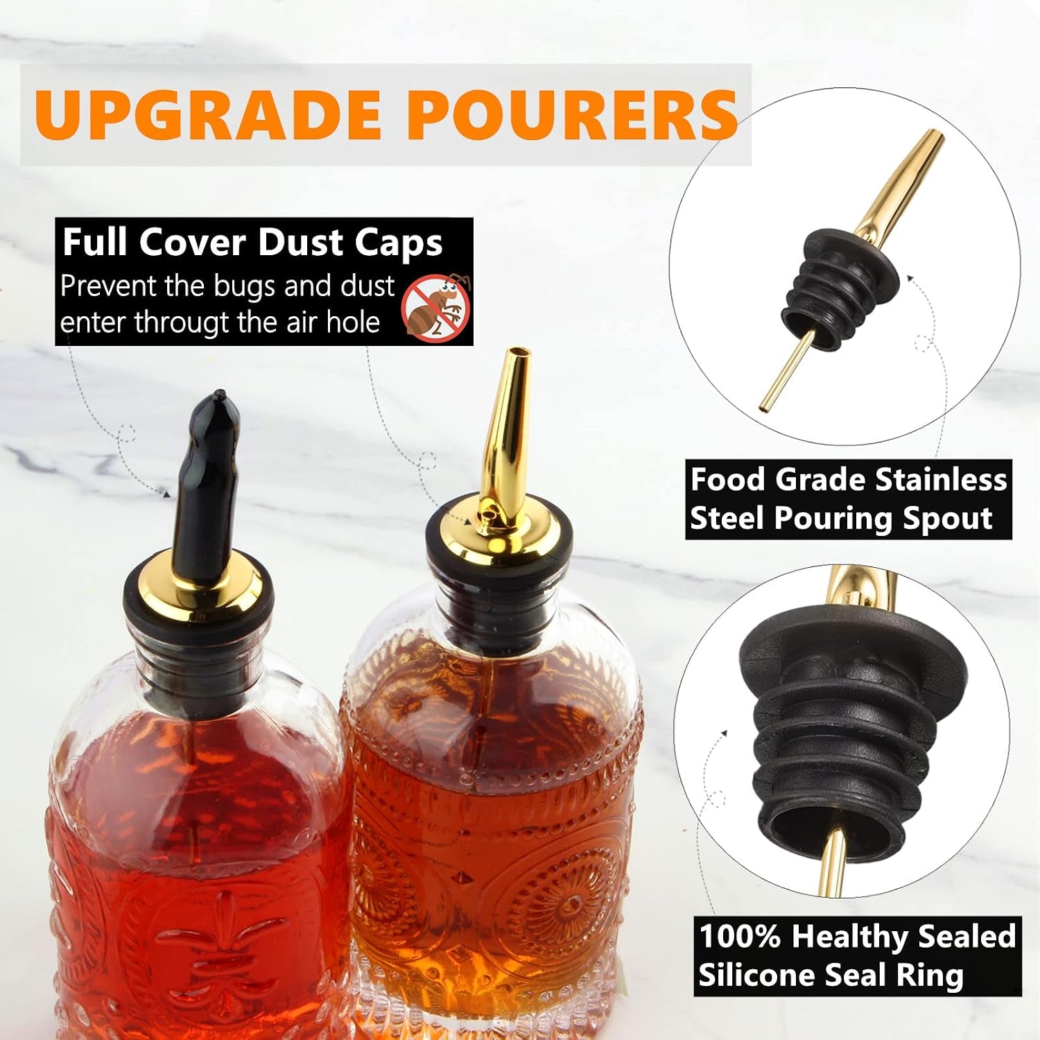 coffee-syrup-dispenser-bottles-set-2-pack-7-oz-simple-small-syrup-bottles-set-with-metal-pour-spout-ideal-for-coffee-syrups-condiments-coffee-bar-sc056-2-pack