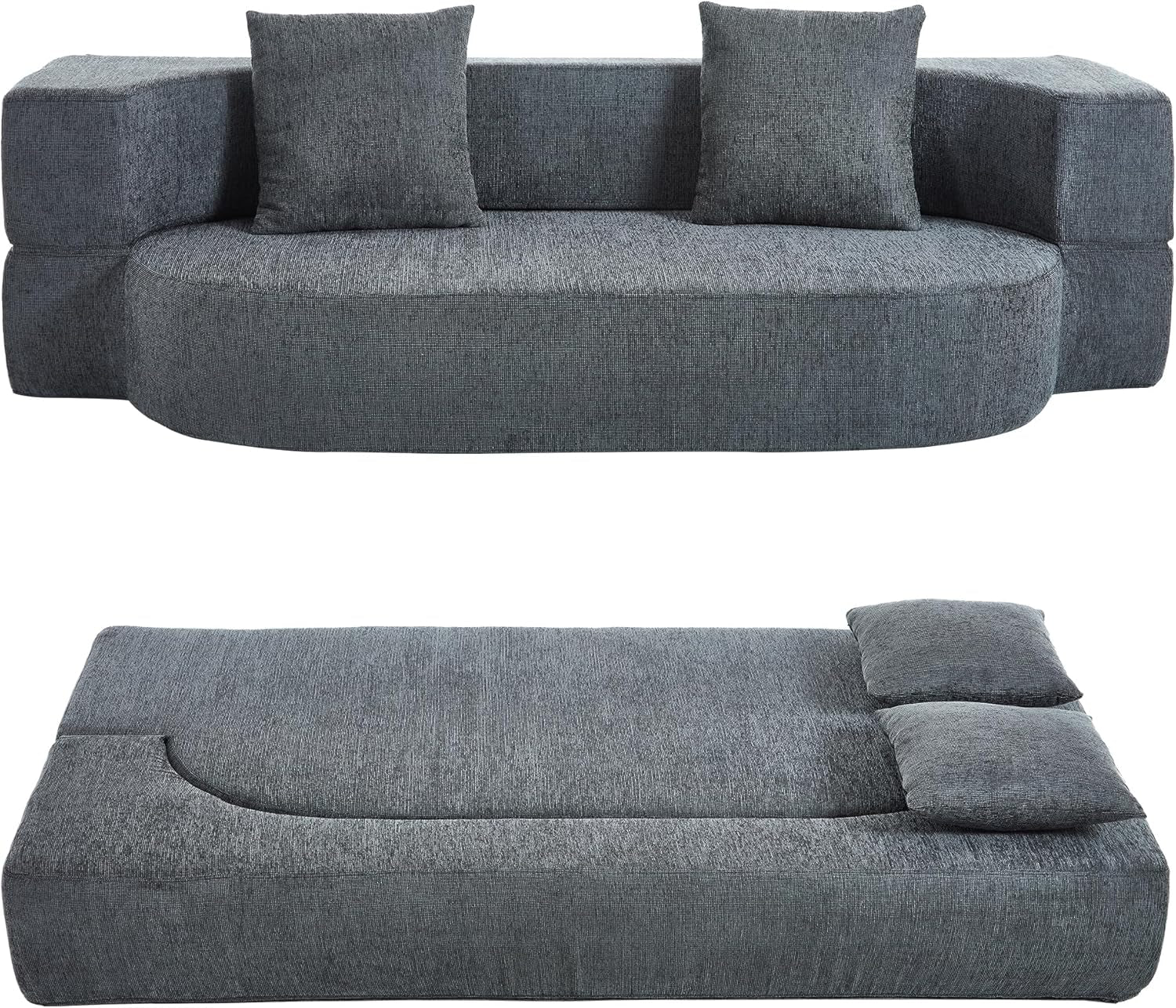 folding-sofa-bed-convertible-futon-sleeper-bed-2-in-1-foldable-floor-mattress-with-2-pillows-breathable-high-density-foam-lazy-couch-twin-size-comfy-lounge-chair-dark-gray