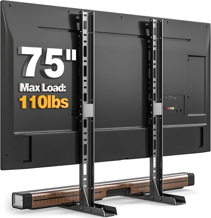 TAVR Universal Table Top TV Stand Mount, TV Legs for Most 20-75 Inch Tvs | Replacement TV Feet with Great Load-Bearing Holds up to 110 Lbs, TV Stands Base with Cable Management, Max VESA 800X600Mm1