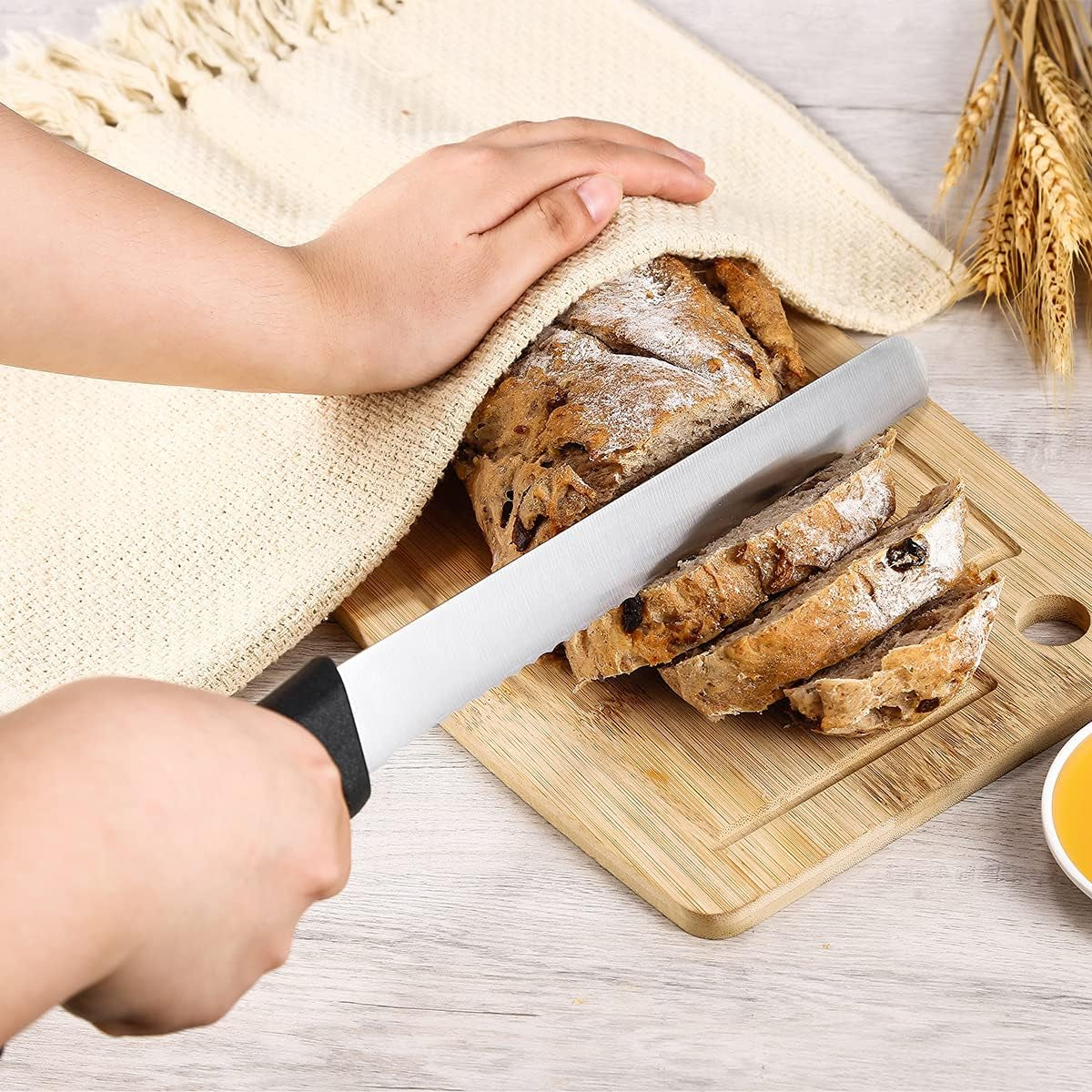 serrated-bread-knife-with-sheath-10-inch-black-upgraded-stainless-steel-razor-sharp-wavy-edge-wide-bread-cutter-for-slicing-homemade-bread-bagels-cake-dishwasher-safe