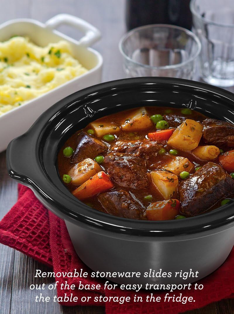 mst-350b-electric-slow-cooker-adjustable-temp-entrees-sauces-stews-dips-dishwasher-safe-glass-lid-crock-3-quart-black-dishwasher-safe-glass-lid-crock-great-for-entrees-sauces-stews-dips-family-meals