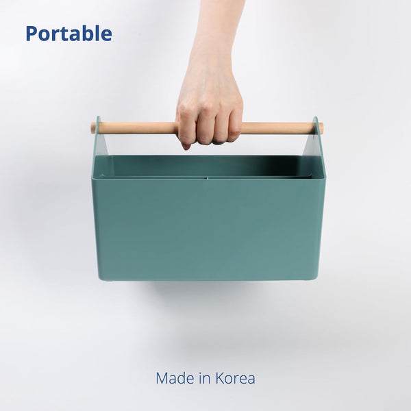 Storage Basket, Medium 4.5L, Green, Made in Korea5