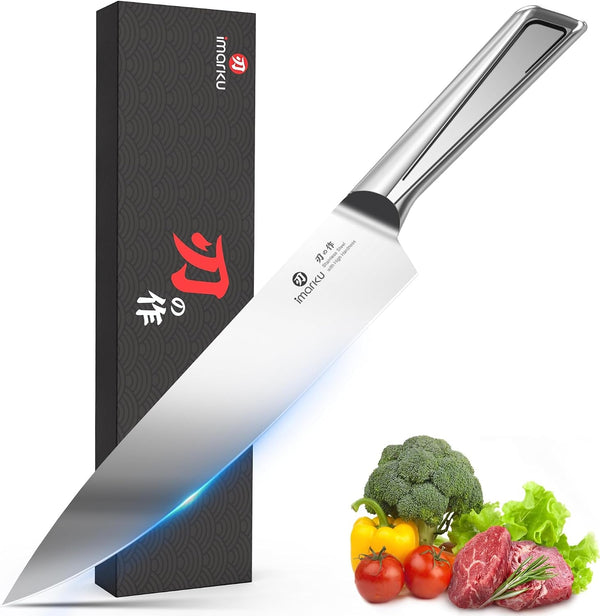 Chef Knife 8 Inch, Ultra Sharp Kitchen Knife with Ergonomic Handle1