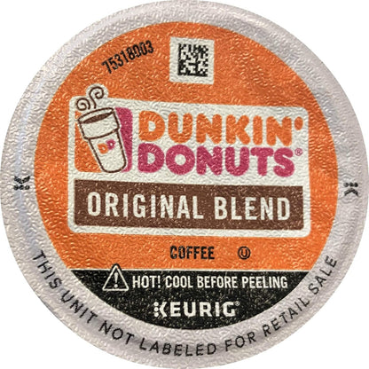 Dunkin Donuts K-Cup Single Serve Pods, Original Blend, 96 Single Serve Pods (Packaging May Vary)1