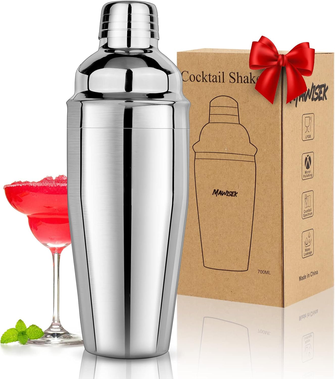 cocktail-shaker-24oz-martini-drink-shaker-with-built-in-strainer-shaker-bar-tools-for-bartender-professional-18-8-stainless-steel-margarita-mixer-for-mixed-drinks