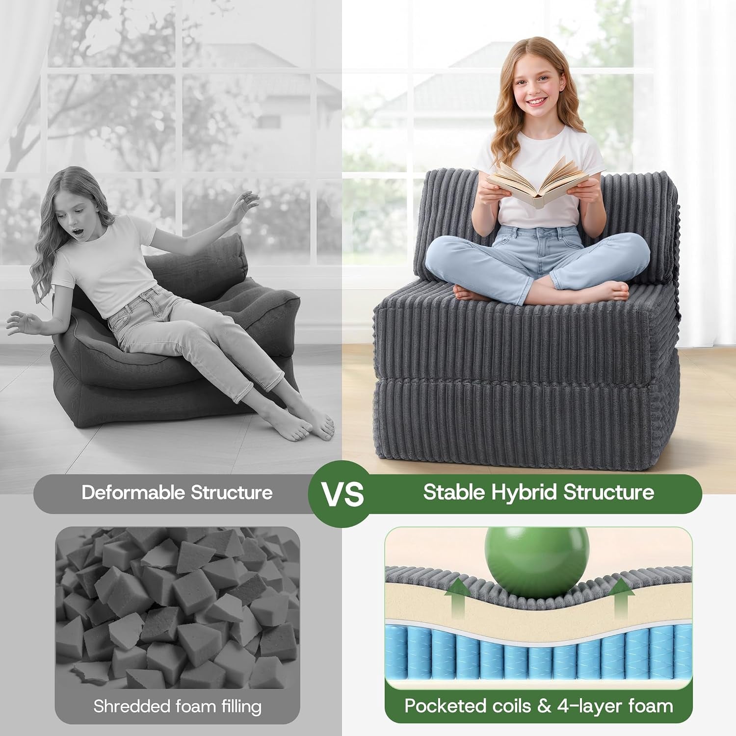 folding-sofa-bed-convertible-4-in-1-sleeper-chair-gray-single