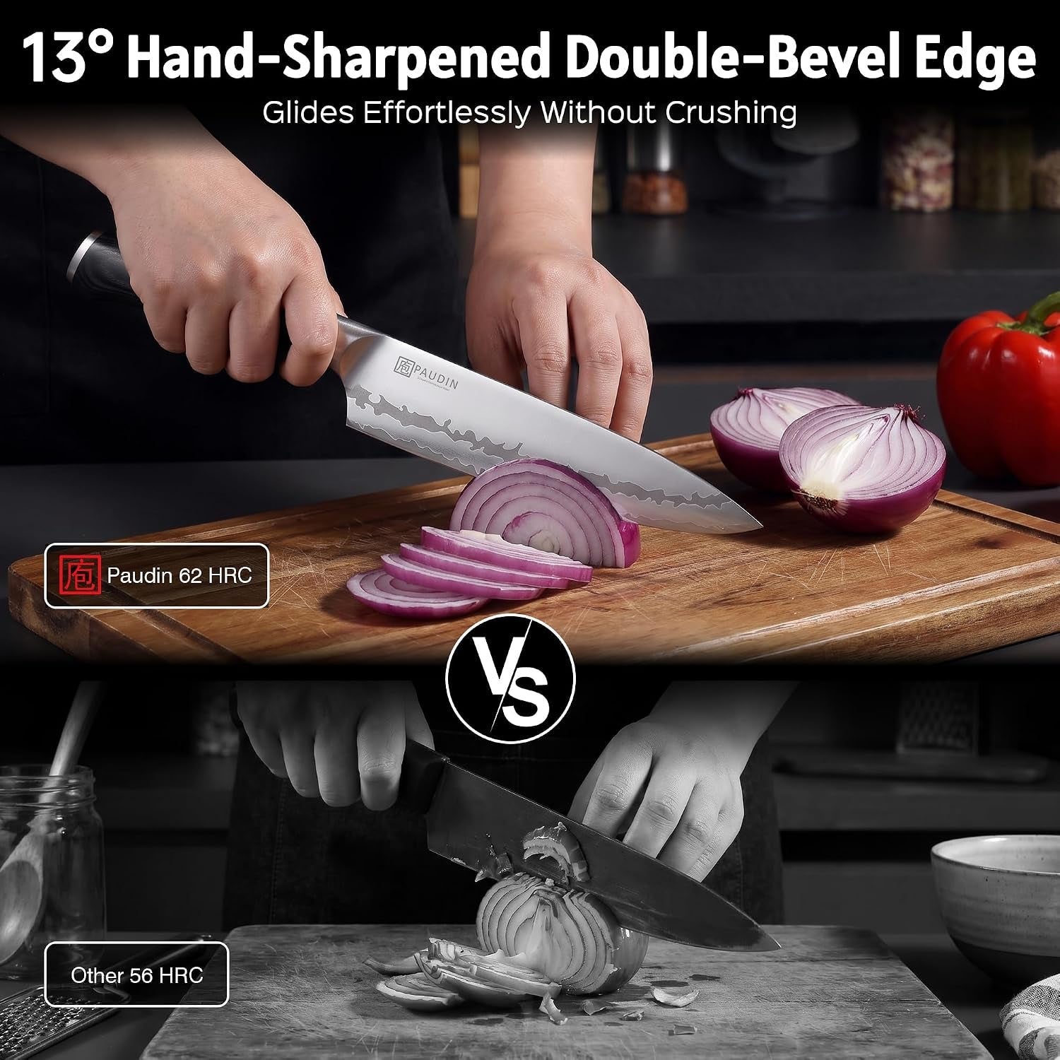 chef-knife-8-inch-ultra-sharp-kitchen-knife-62-hrc-9-layer-high-carbon-steel-professional-chefs-knife-with-full-tang-ergonomic-wood-handle-meat-vegetable-slicing-knife-gift-for-men-women