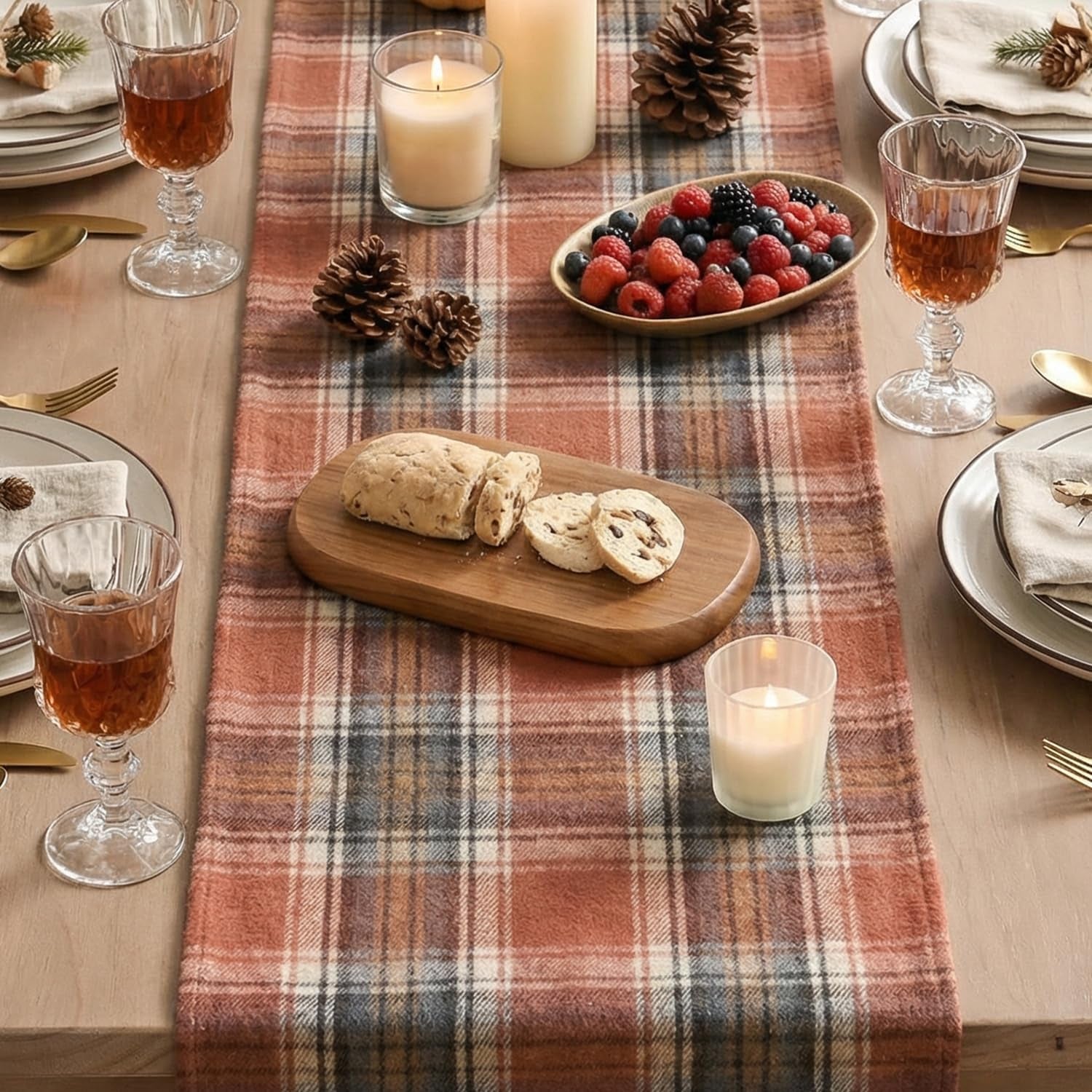 rust-farmhouse-plaid-fall-table-runner-13x72-inch-holiday-kitchen-dining-table-decoration-for-home-party-decor-autumn-thanksgiving-rustic-check
