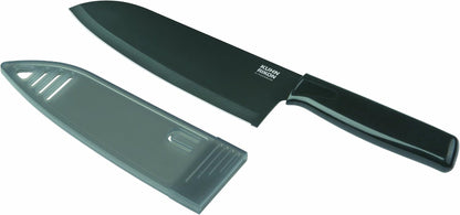 COLORI Chef’S Knife with Safety Sheath, 6 Inch/15.24 Cm Blade, Black1