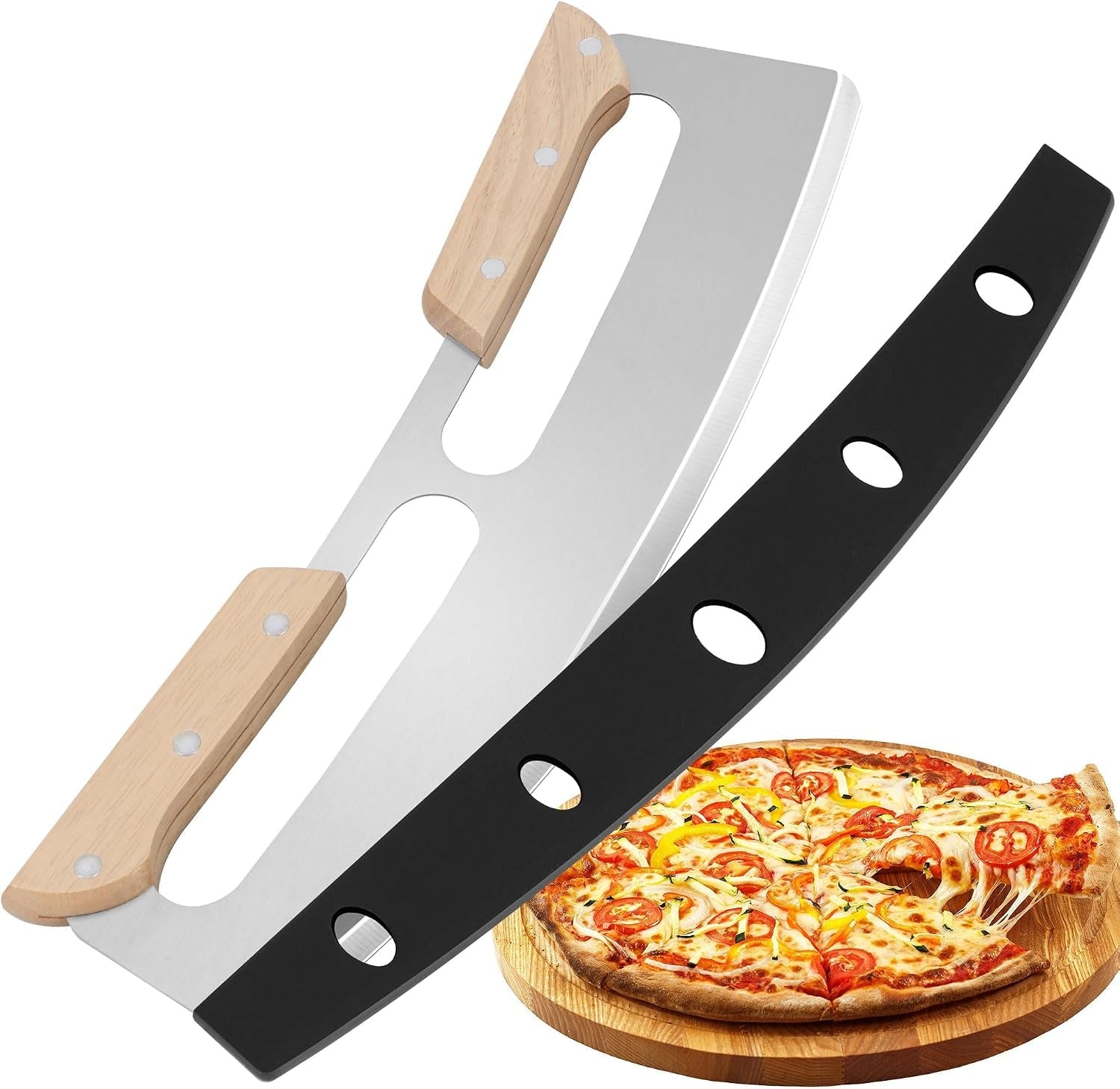 pizza-cutter-rocker-blade-with-wooden-handle-premium-14inch-pizza-knife-rocker-cutter-with-sharp-stainless-steel-blade-and-protective-cover-slicing-through-crust-in-one-single-rocking-motion