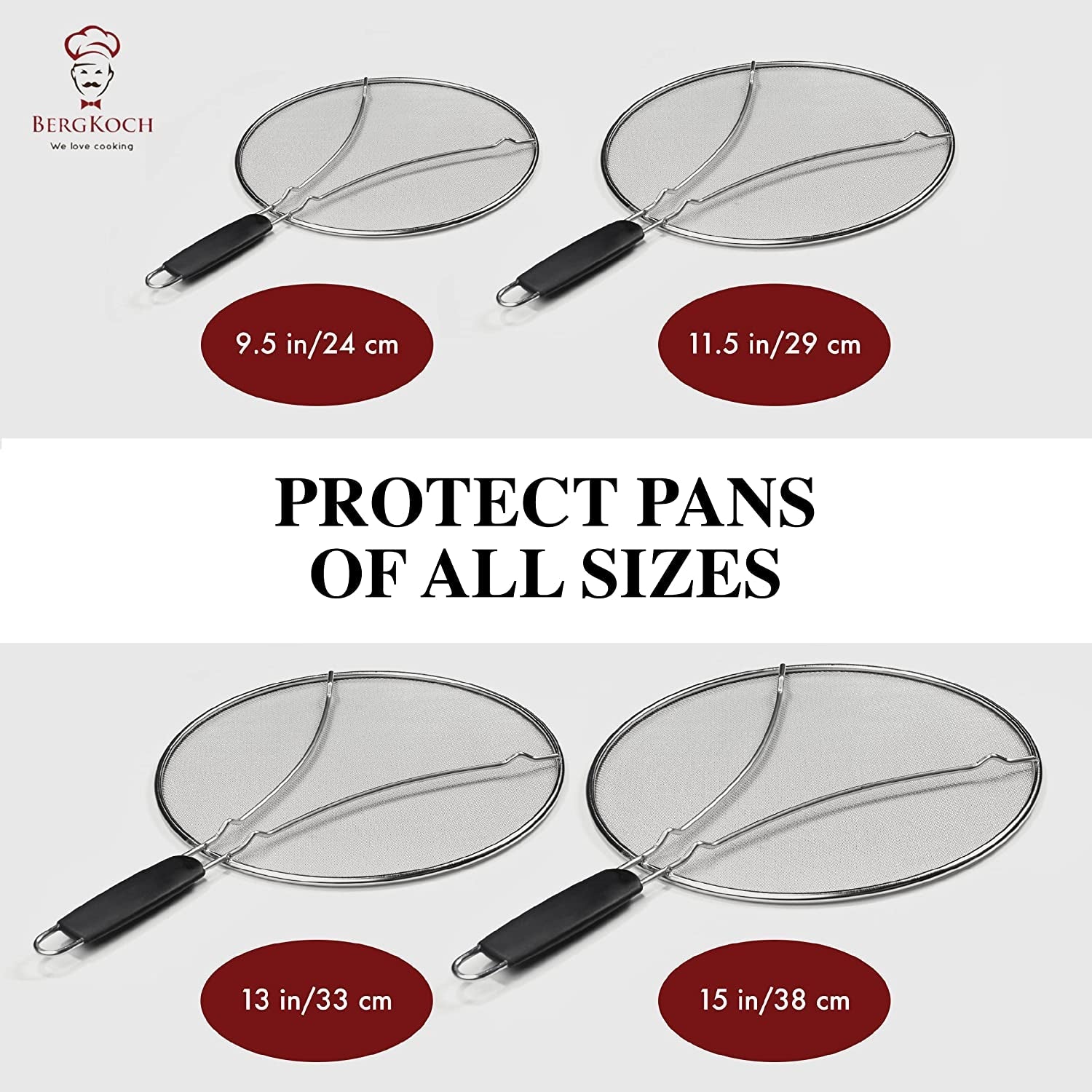 splatter-screen-for-frying-pan-11-5-inch-stainless-steel-grease-splatter-guard-cover-oil-splash-when-sizzling-bacon-cooking-fried-chicken-or-popcorn