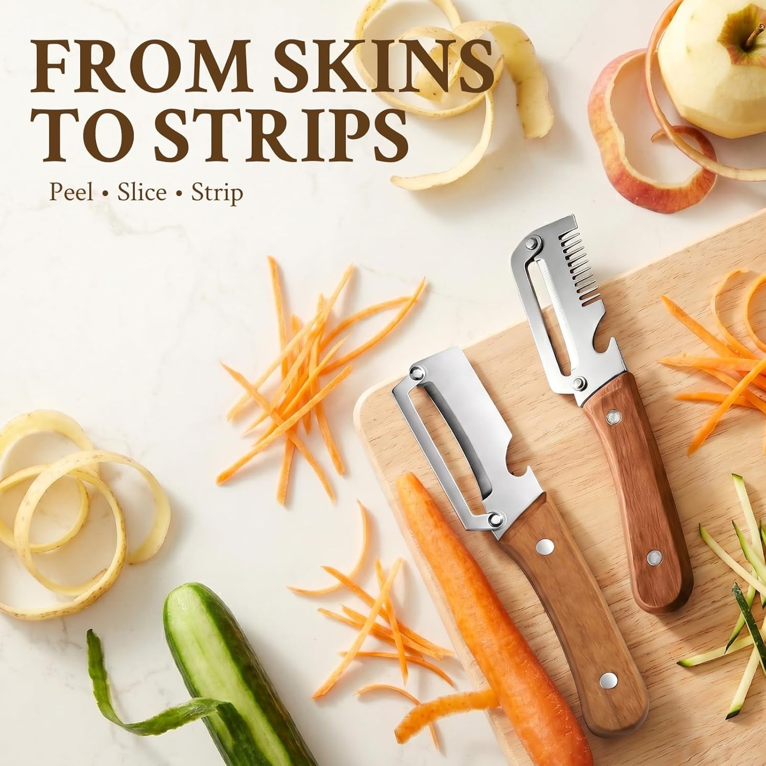 2026-upgrade-vegetable-peeler-and-julienne-peeler-set-stainless-steel-vegetable-peelers-for-kitchen-with-wood-handles-and-bottle-opener-2-pcs-multifunctional-vegetable-peeler-set