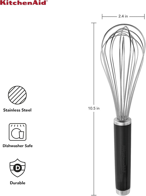 Kitchenaid Classic Utility Whisk, 10.5 Inch, Black3