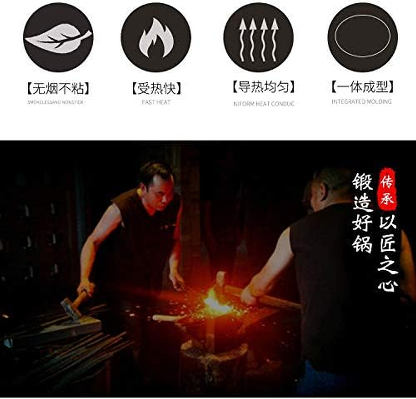 chinese-100-hand-hammered-iron-woks-stir-fry-pans-non-stick-no-coating-less-oil-34cm-black-seasoned-wooden-handle-masterchef