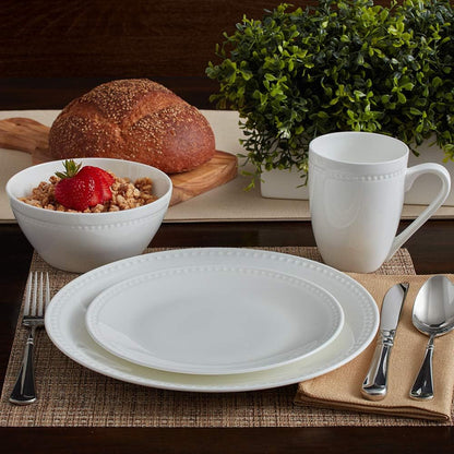 5224192 Loria 16-Piece Dinnerware Set, Service for 43