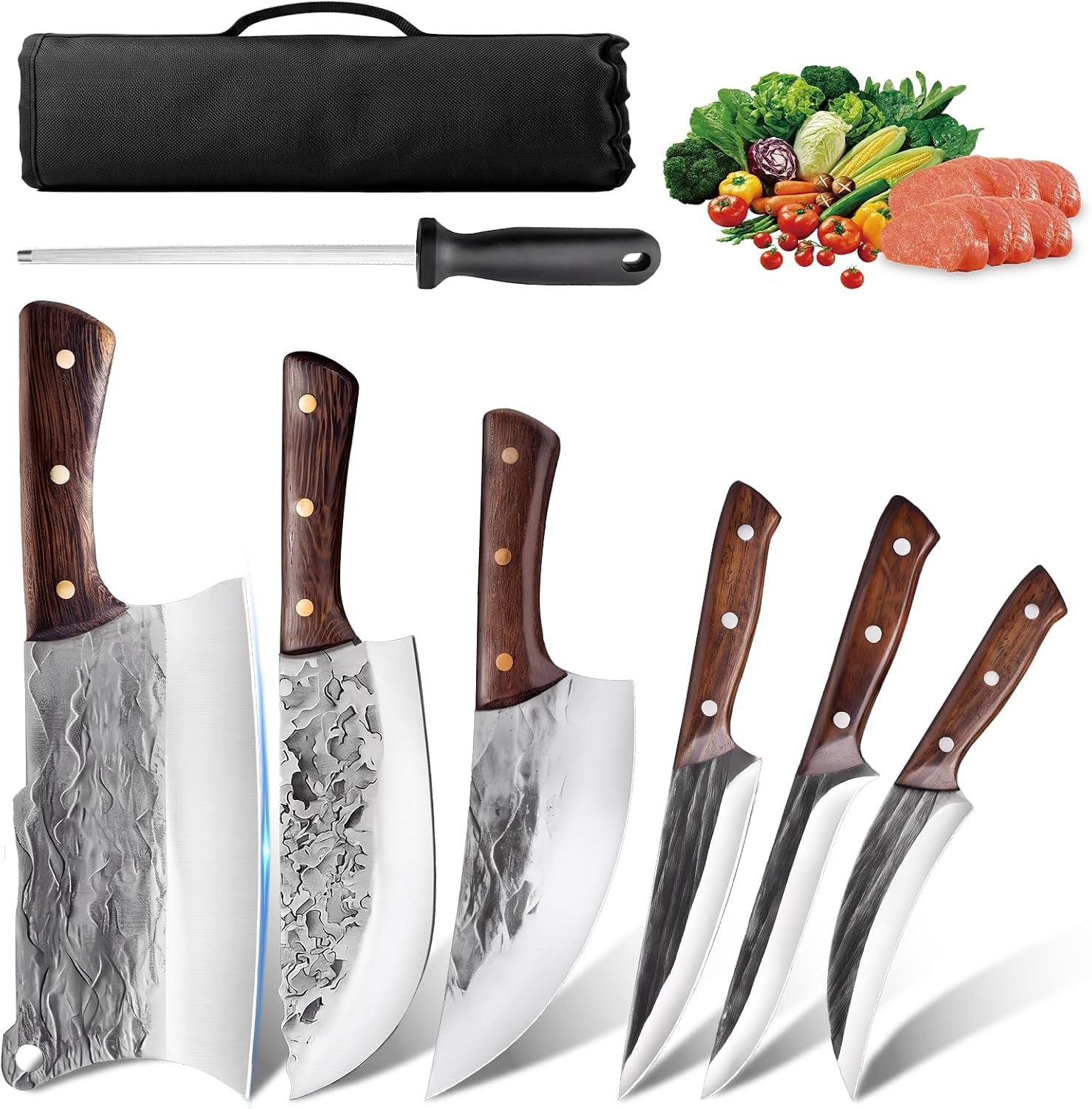 butcher-knife-set-with-roll-bag-hand-forged-sharp-kitchen-knife-set-high-carbon-steel-7pcs-meat-cleaver-knife-bone-chopper-knives-fillet-knives-for-kitchen-camping-bbq-gift-for-men