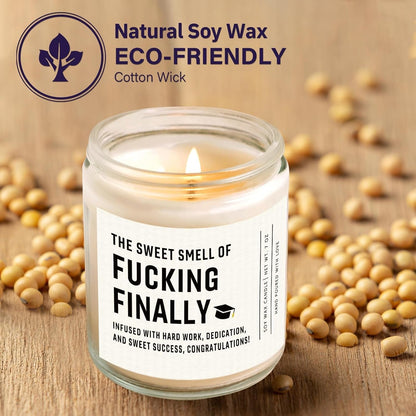 Funny Graduation Gift for Her Him, Graduation Candle for Women Men6