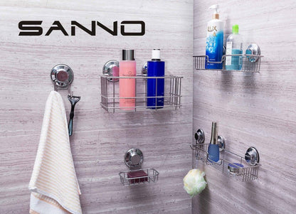 Suction Cup Shower Caddy Storage Combo Organizer, No Damage Bath Shelf Suction Cup Shower Basket,Rustproof Wire Bathroom Accessories - Rustproof Stainless Steel8