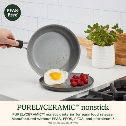 , 12-Piece Classic Ceramic Nonstick Set, 35C-12BK3