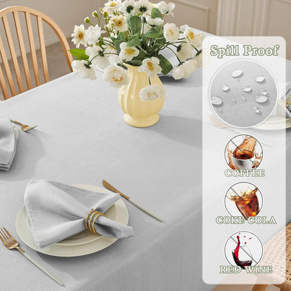 Tablecloth Rectangle 52" X 70", Grey3