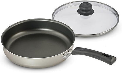 9 Piece Nonstick Cookware Set with Glass Lids, Pots and Pans Including Sauce, Dutch Oven and Sauté, Champagne Kitchen Collection8