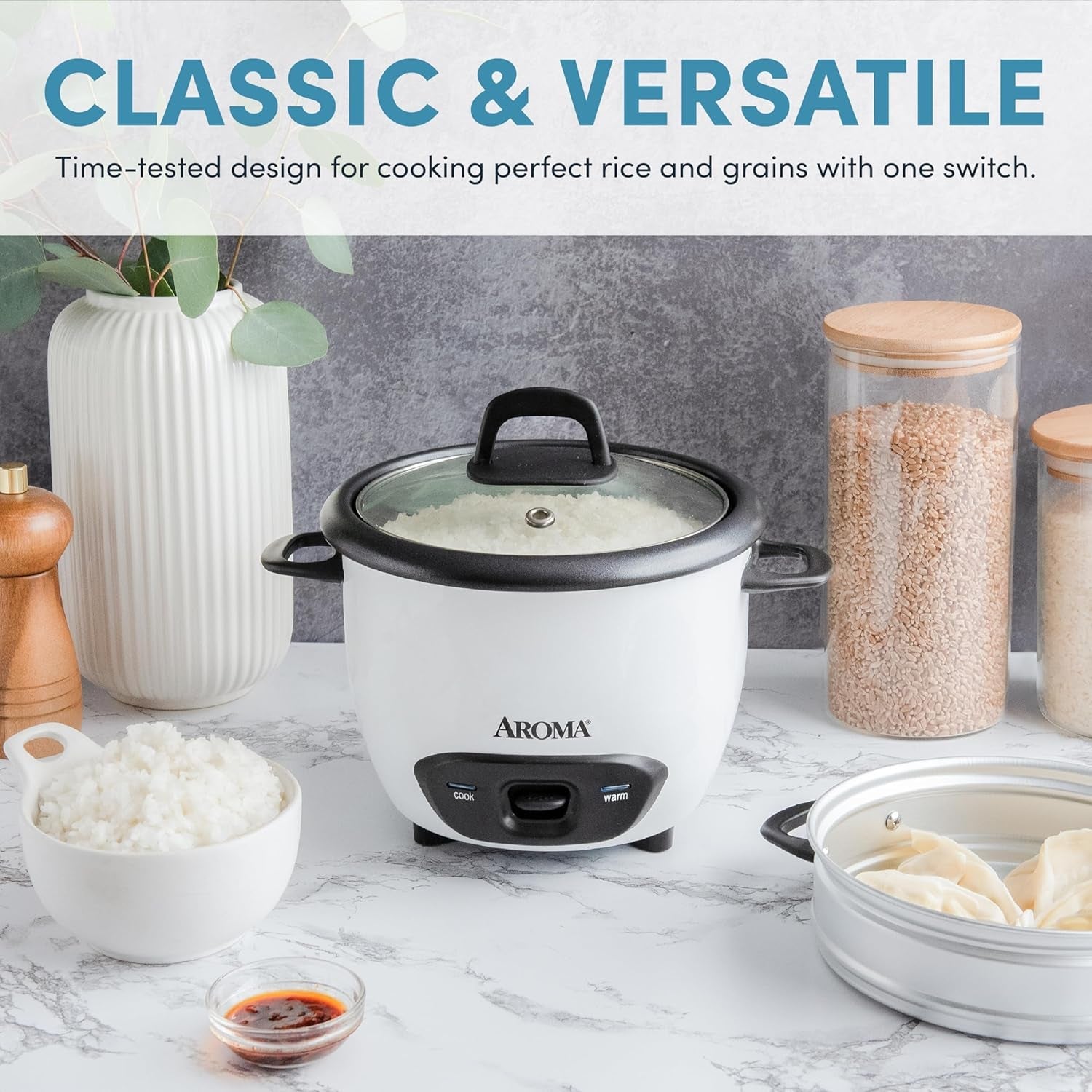 ®-rice-cooker-3-cup-uncooked-6-cup-cooked-steamer-small-rice-cooker-oatmeal-cooker-soup-maker-auto-keep-warm-1-5-qt-white-arc-743-1ng