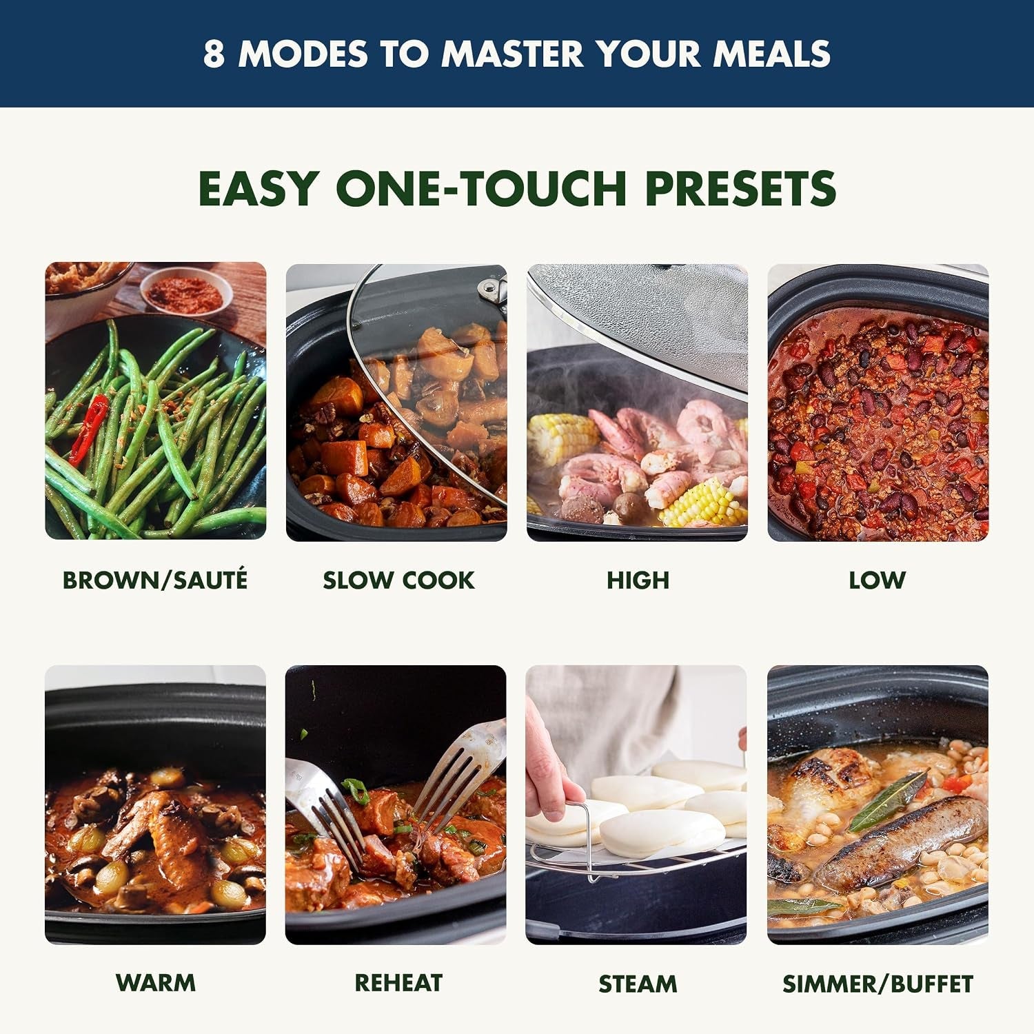 elite-8-in-1-programmable-6qt-electric-slow-cooker-dishwasher-safe-lid-removable-crock-pfas-free-healthy-ceramic-nonstick-multi-cooker-sear-saute-brown-steam-basket-roast-oxford-blue