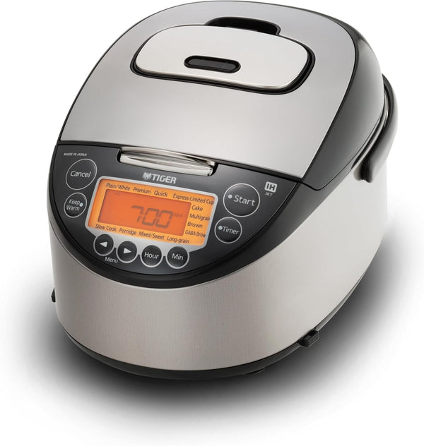 Jkt D10U 5.5 Cup Ih Rice Cooker 12 Menu, Ceramic Pot (Silver) | 12 Cooking Settings1