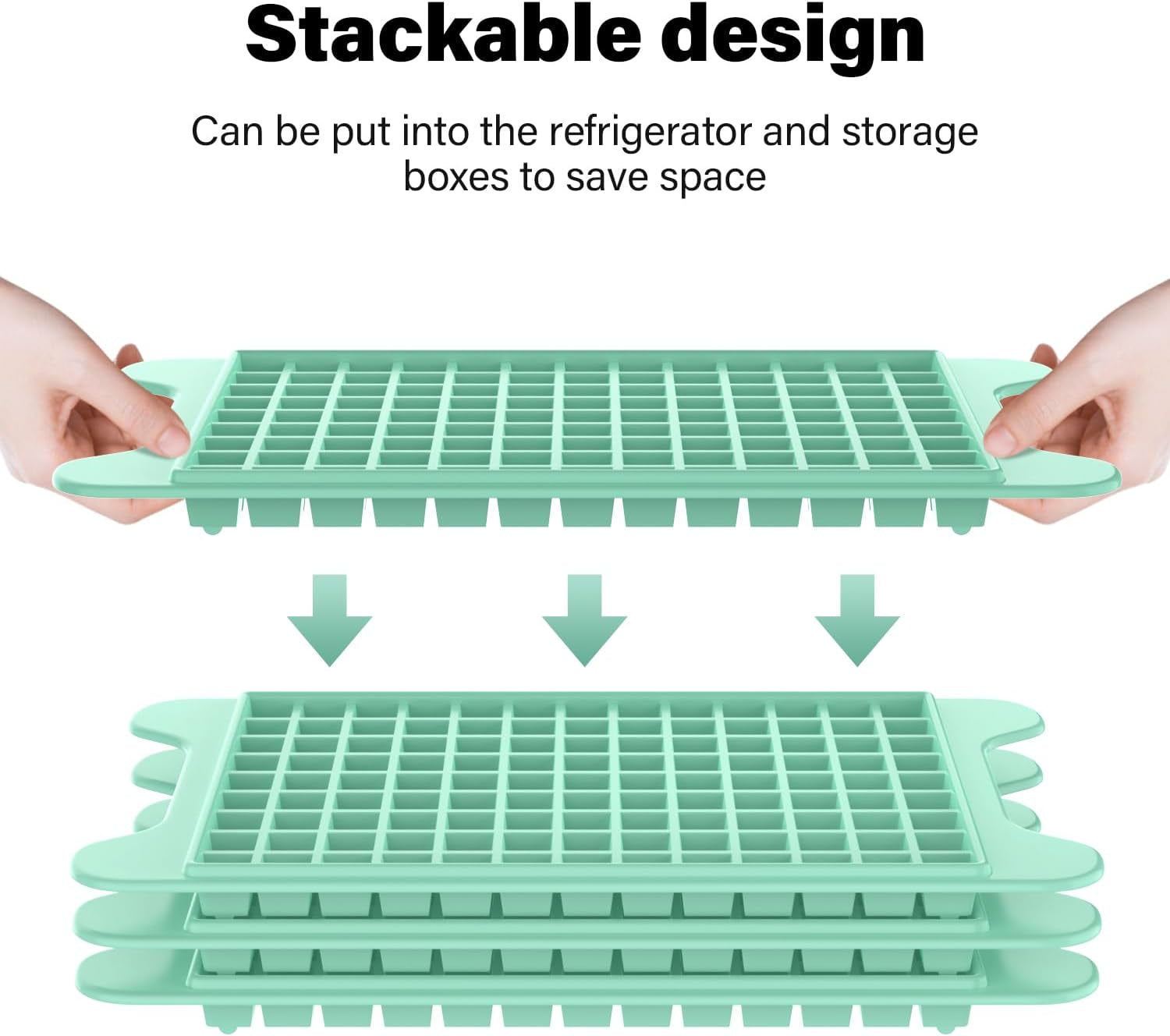 mini-ice-cube-tray-for-freezer-small-ice-trays-for-freezer-with-bin-117-4pcs-easy-release-nugget-ice-tray-crushed-ice-tray-with-container
