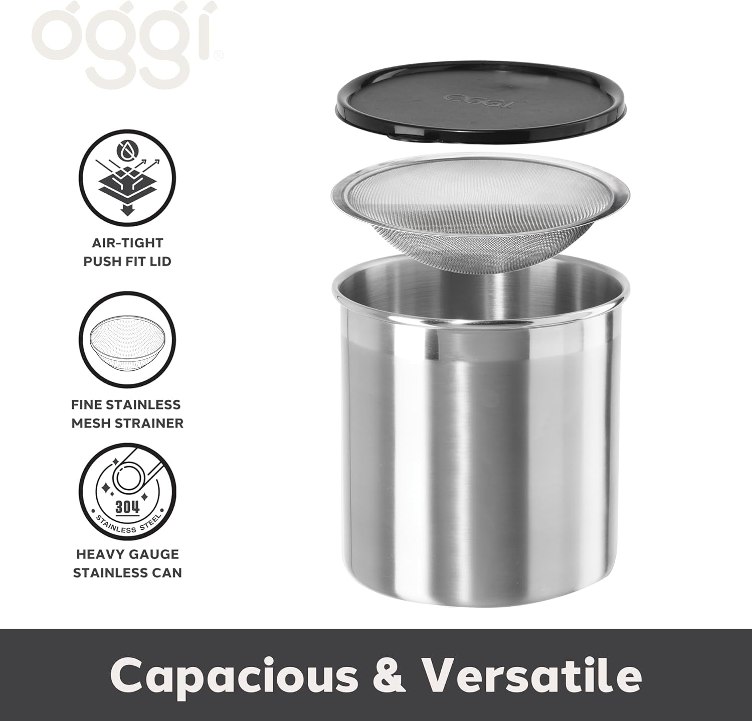oggi-stainless-steel-jumbo-grease-container-with-removable-strainer-and-snug-lid-perfect-container-for-fryer-oil-bacon-drippings-lard-and-ghee-oil-large-capacity-can-1-gall-4-qt-3-75-lt