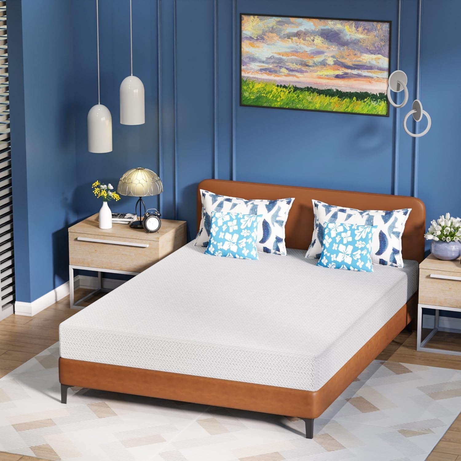8-inch-green-tea-full-cooling-gel-memory-foam-mattress-medium-firm-mattress-for-pressure-relief-for-kid-adults-certipur-us-certified-mattress-in-a-box-full