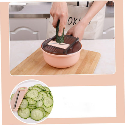 Kitchen Vegetable Peeler Slicer Chopper Slicer Grater Stainless Steel Cutting Tools Random Color6