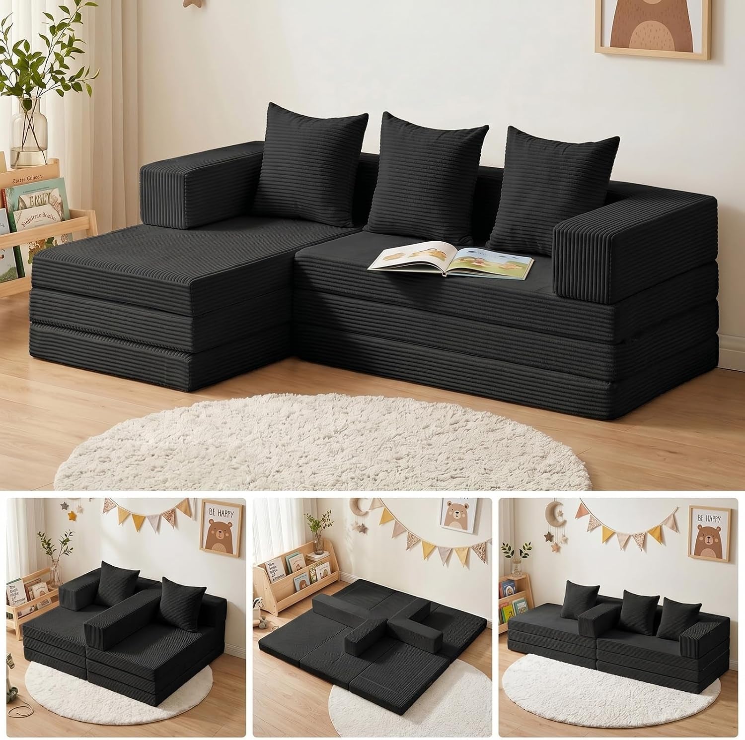 boneless-couch-l-shaped-couch-with-chaise-5-in-1-comfy-corduroy-fluffy-sofas-mini-flexible-module-combination-compact-room-couch-no-assembly-black