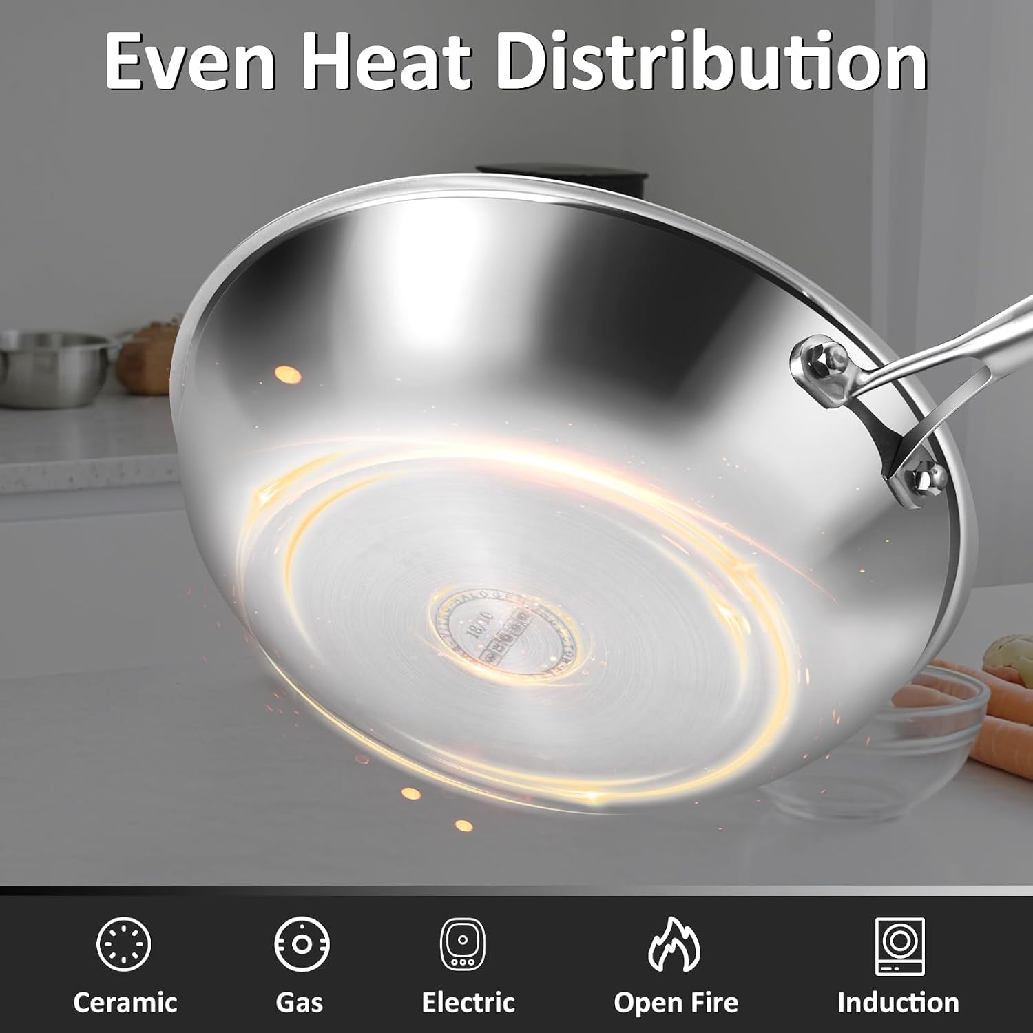 hammered-non-stick-titanium-frying-pan-with-lid-stainless-steel-kitchen-cookware-pot-scratch-resistant-even-heating-cookware-for-all-stovetops-8-10-and-12-inch-with-lid