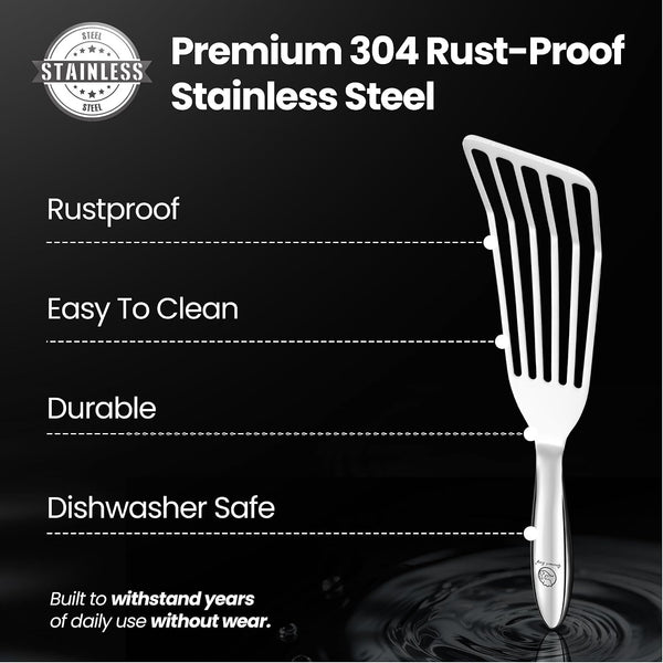 Fish Spatula Set, Ultra-Thin Edge for Easy Turning & Flipping6