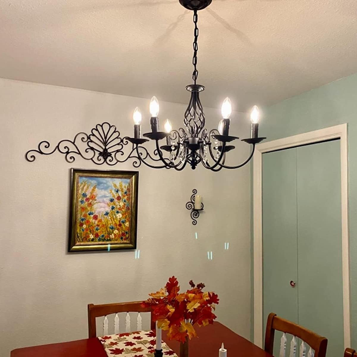 black-chandelier-6-light-farmhouse-candle-light-for-dining-room