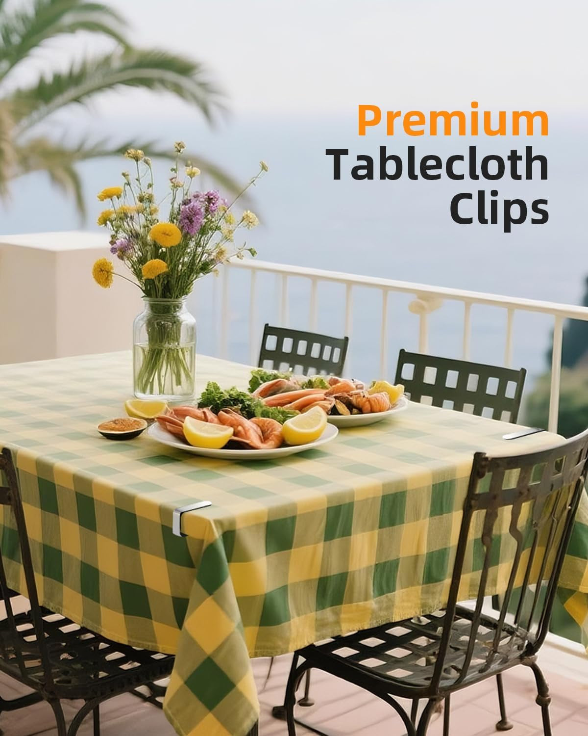12-pack-tablecloth-clips-table-cloth-cover-clamps-silver-heavy-duty-stainless-steel-table-cloth-holders-ideal-for-restaurant-picnics-marquees-weddings-graduation-party