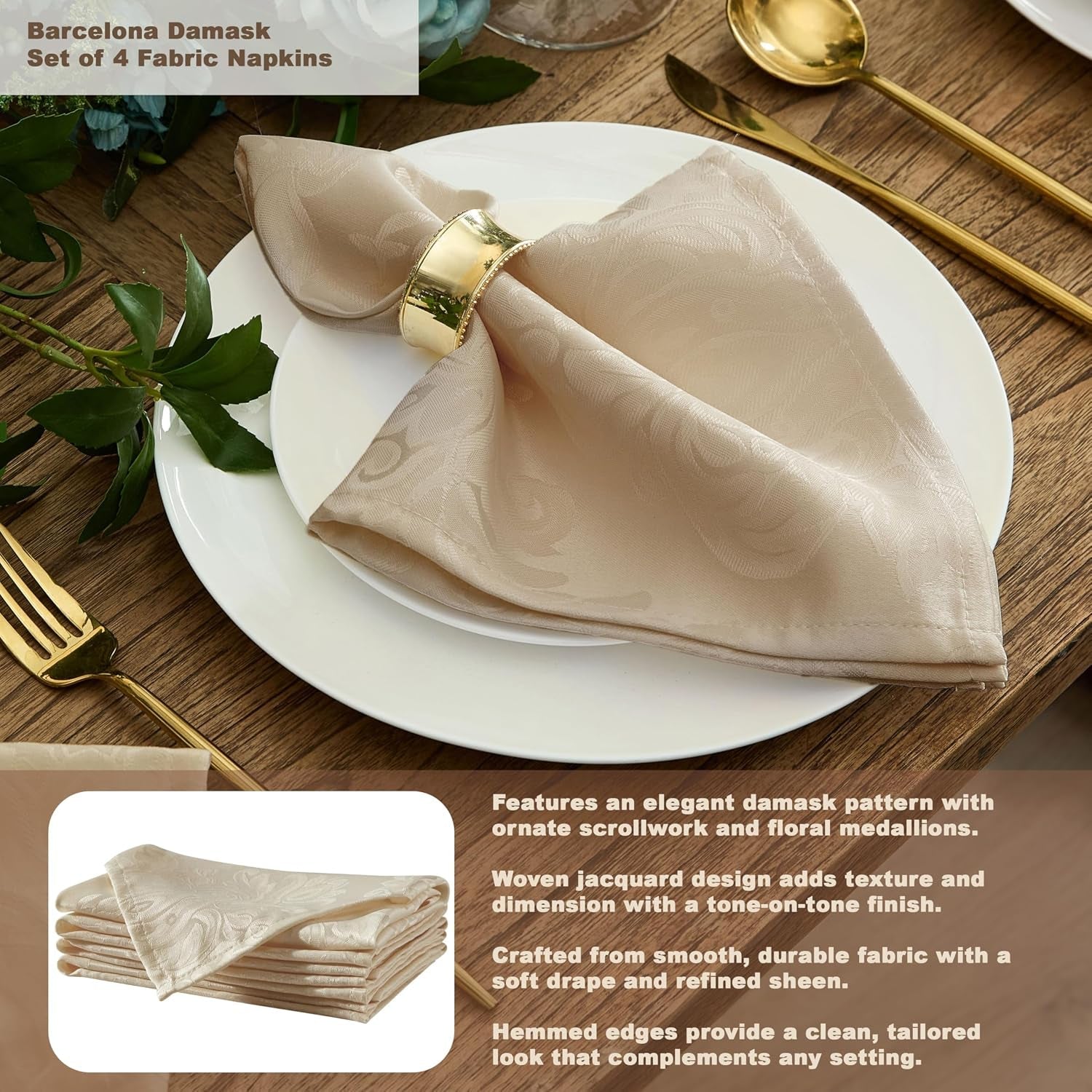 barcelona-luxury-damask-fabric-tablecloth-60-wide-x-102-oval-golden-beige-100-polyester-no-iron-soil-resistant-dining-room-party-and-banquet-table-cover