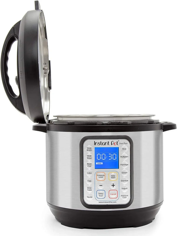 Duo plus 9-In-1 Electric Pressure Cooker, Sterilizer, Slow Cooker, Rice Cooker, 6 Quart, 15 One-Touch Programs & Ceramic Non-Stick Interior Coated Inner Cooking Pot - 6 Quart3