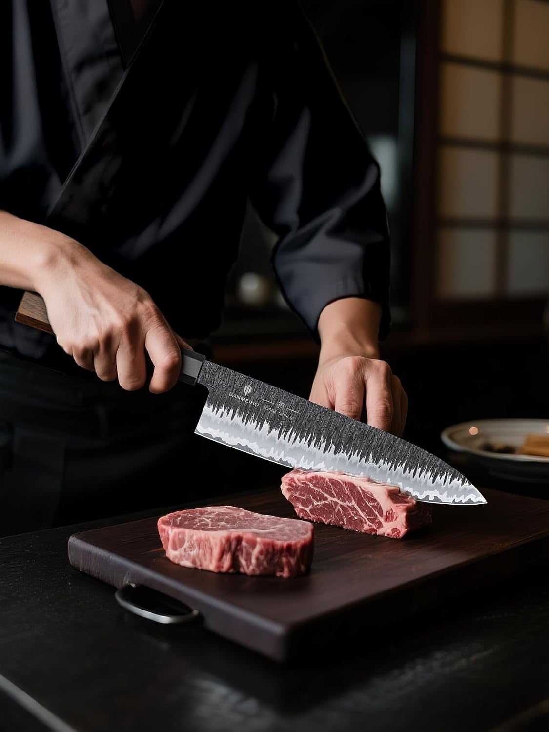 8-inch-japanese-chef-knife-hand-forged-gyuto-knife-9-layers