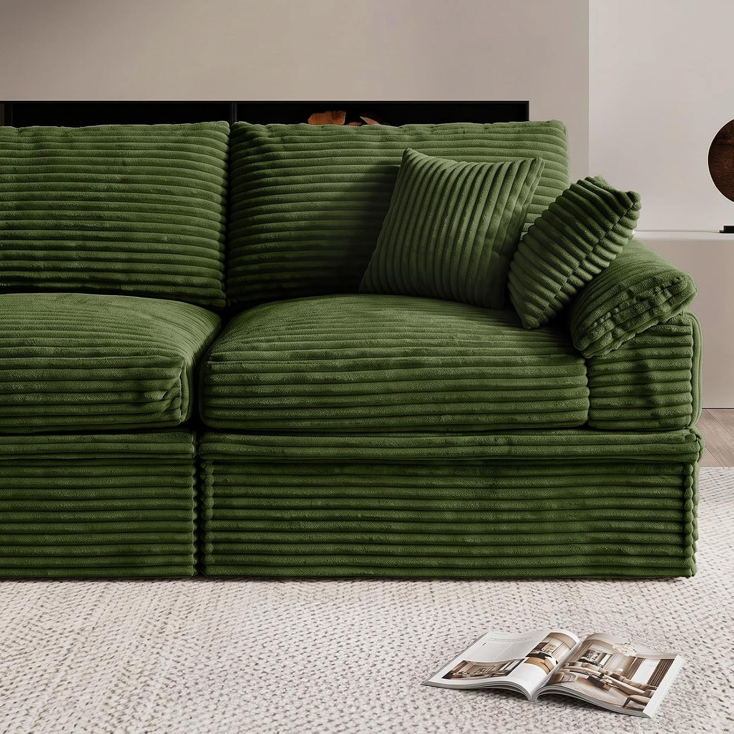 107-boneless-couch-with-storage-48-6-extra-deep-high-seat-modular-sectional-sofa-with-ottoman-3-seater-u-shaped-corduroy-cloud-couch-tool-free-assembly-sectional-couches-for-living-room-green