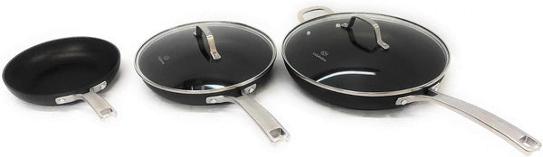 Calphalon Classic Nonstick Hard-Anodized 14-Piece Cookware Set, Grey2