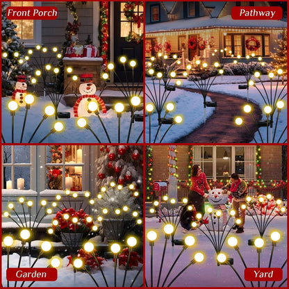 Solar Garden Lights Outdoor Waterproof, Swaying Firefly Light, Garden Decor9