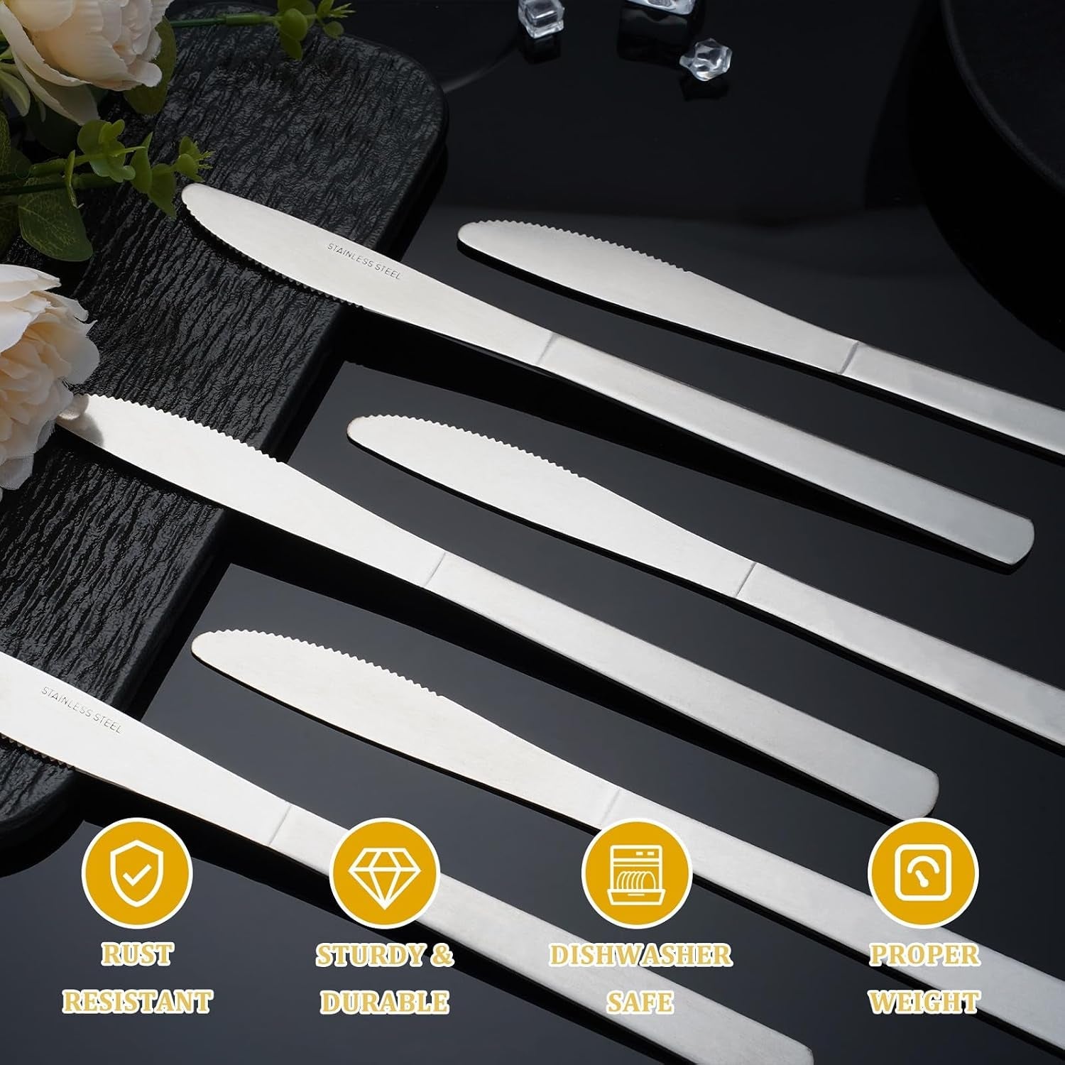 72-pcs-dinner-knifes-set-windsor-stainless-steel-table-knives-8-7-inch-with-dishwasher-safe-butter-knives-metal-butter-knofe-dinner-knife-silverware-for-home-kitchen-or-restaurant