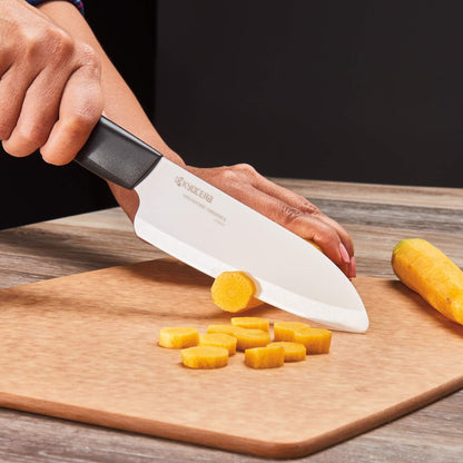 Revolution 3-Piece Ceramic Knife Set – Ultra-Sharp Japanese Cutlery | Made in Japan Non-Reactive Zirconia Blades, Lightweight Design Reduces Hand Fatigue, Will Not Cause Food Oxidation3